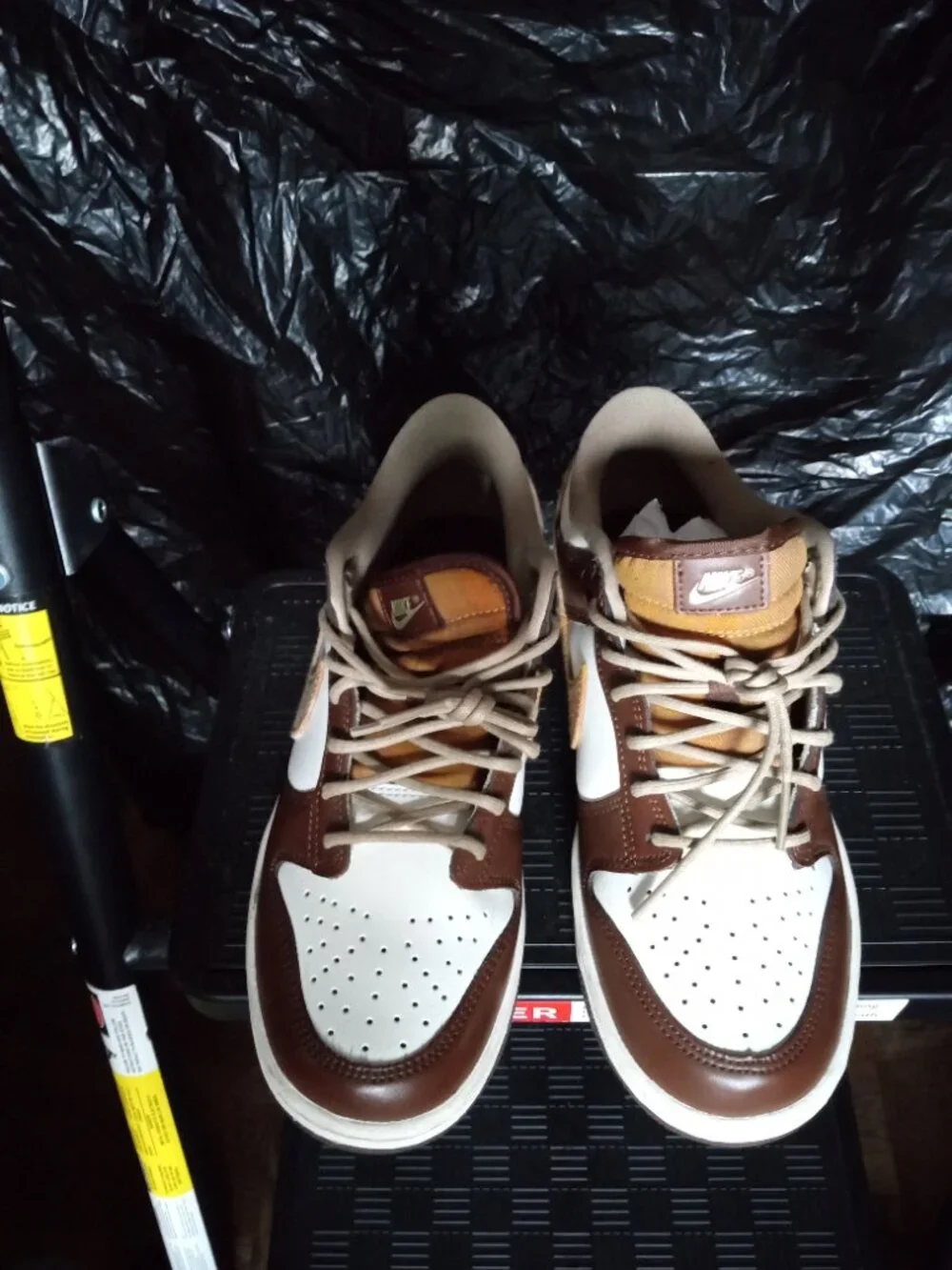 Nike Dunk Low GS 'Plaid Brown' GS 6Y